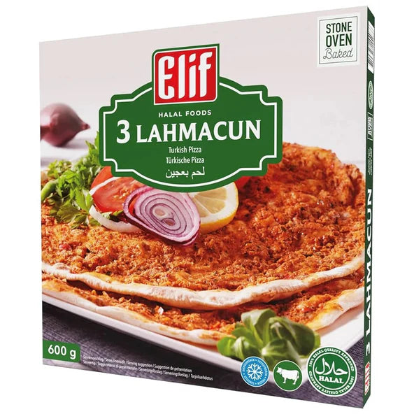 Elif 3 pcs Turkish Pizza - Lahmacun 600g