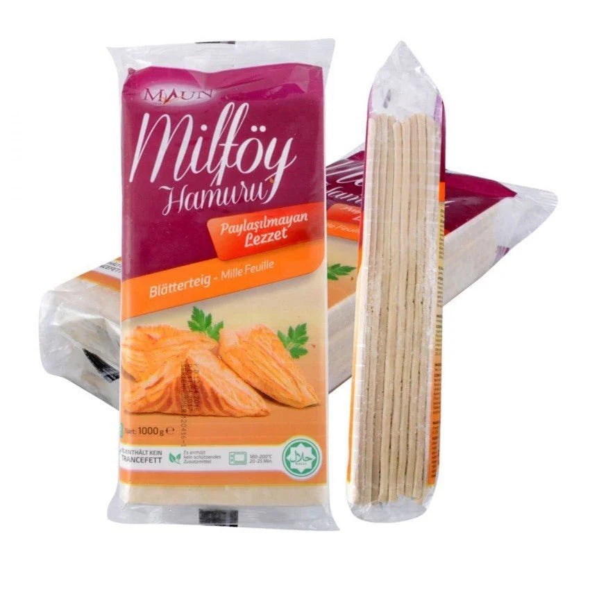 Maun Milfoy Puff Pastry Dough 1kg