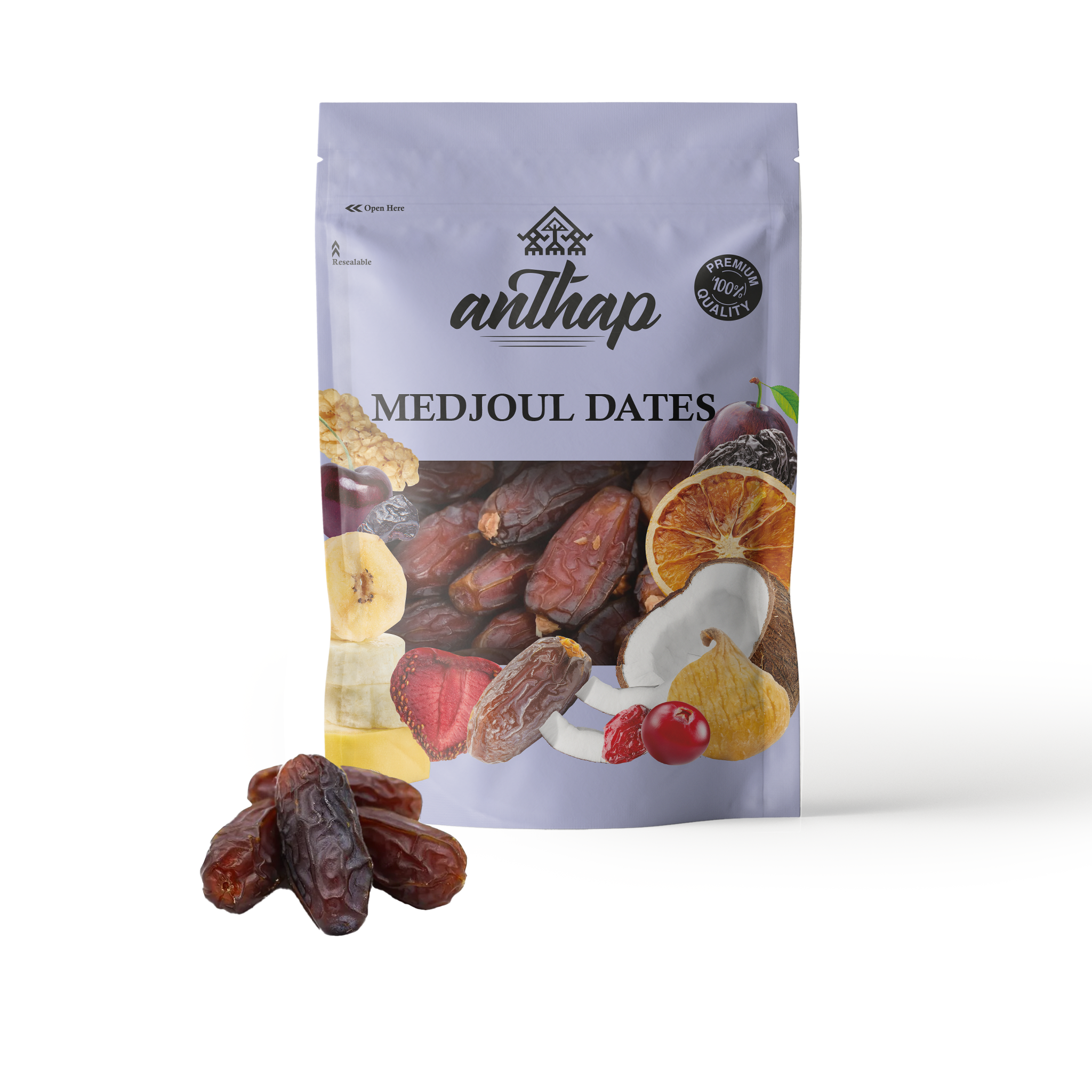 Anthap Premium Quality Palestine Medjoul Dates