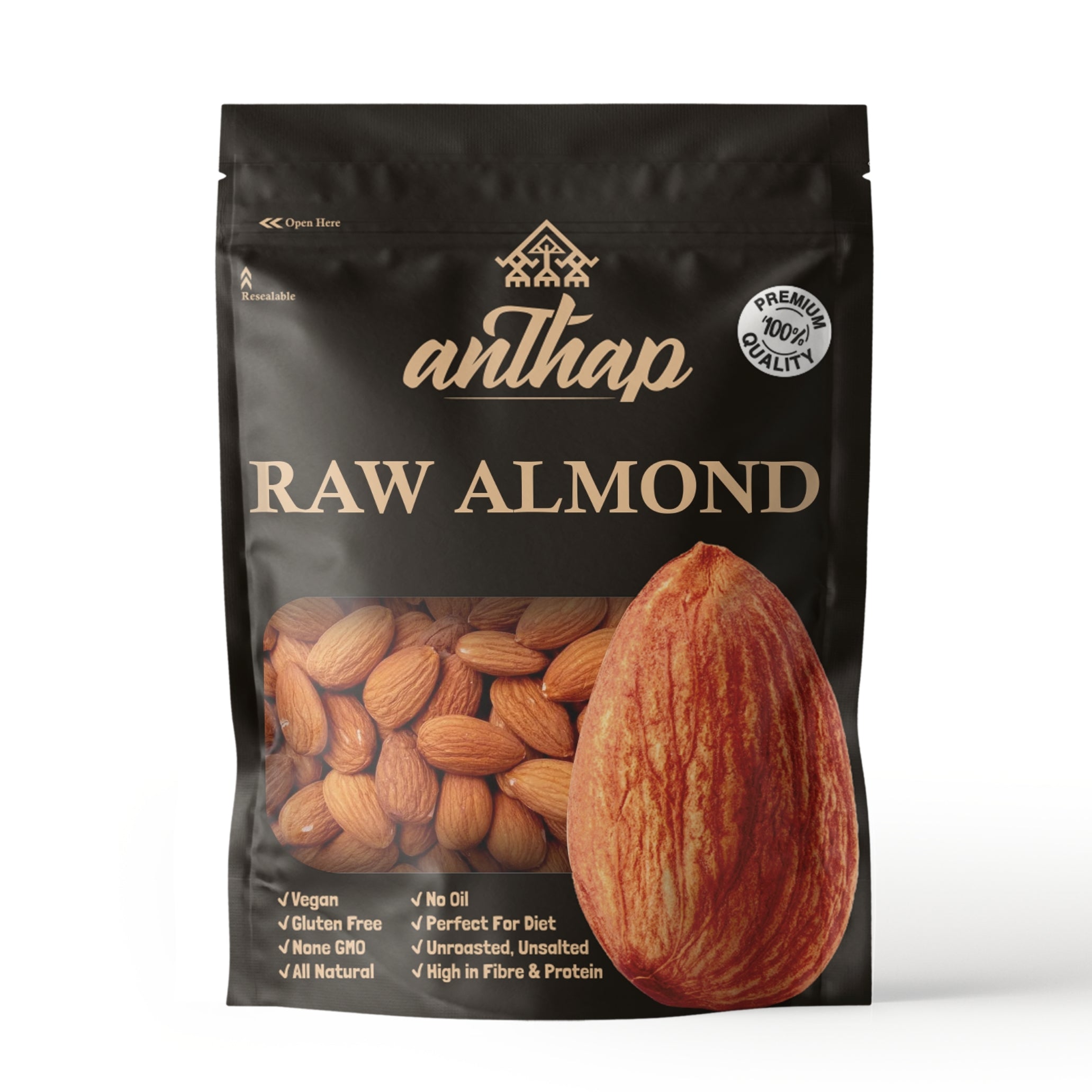 Anthap Premium Quality Californian Raw Almond