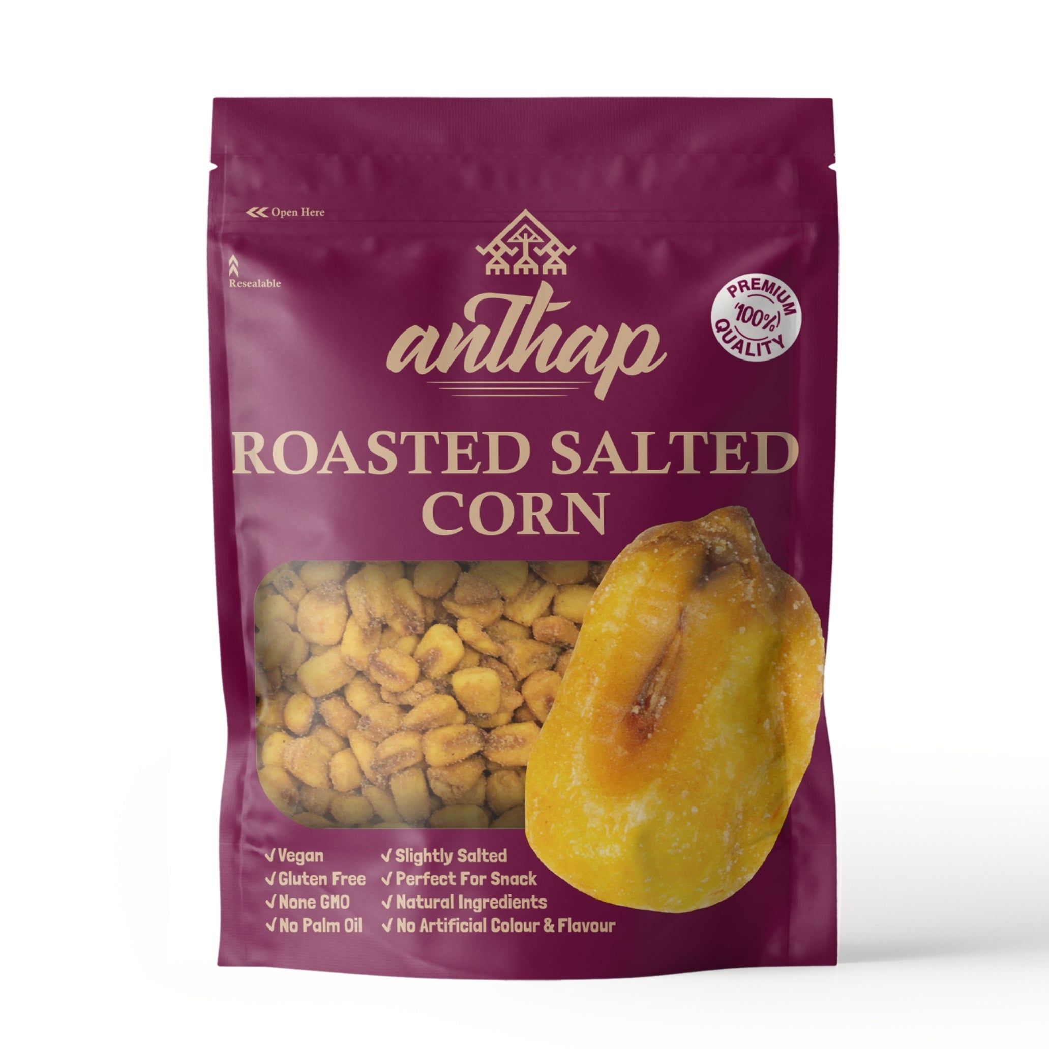 Anthap Roasted Salted Corn - Non GMO