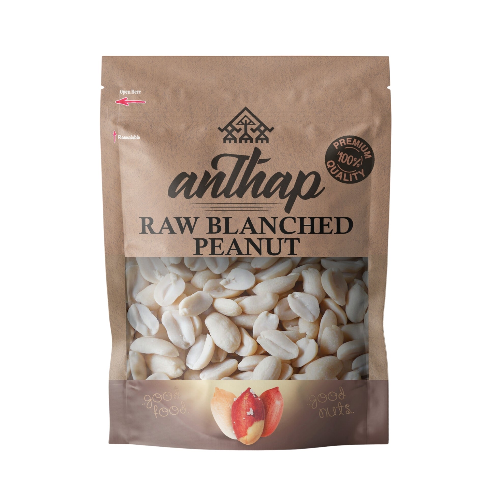 Anthap Raw Blanched Peanut