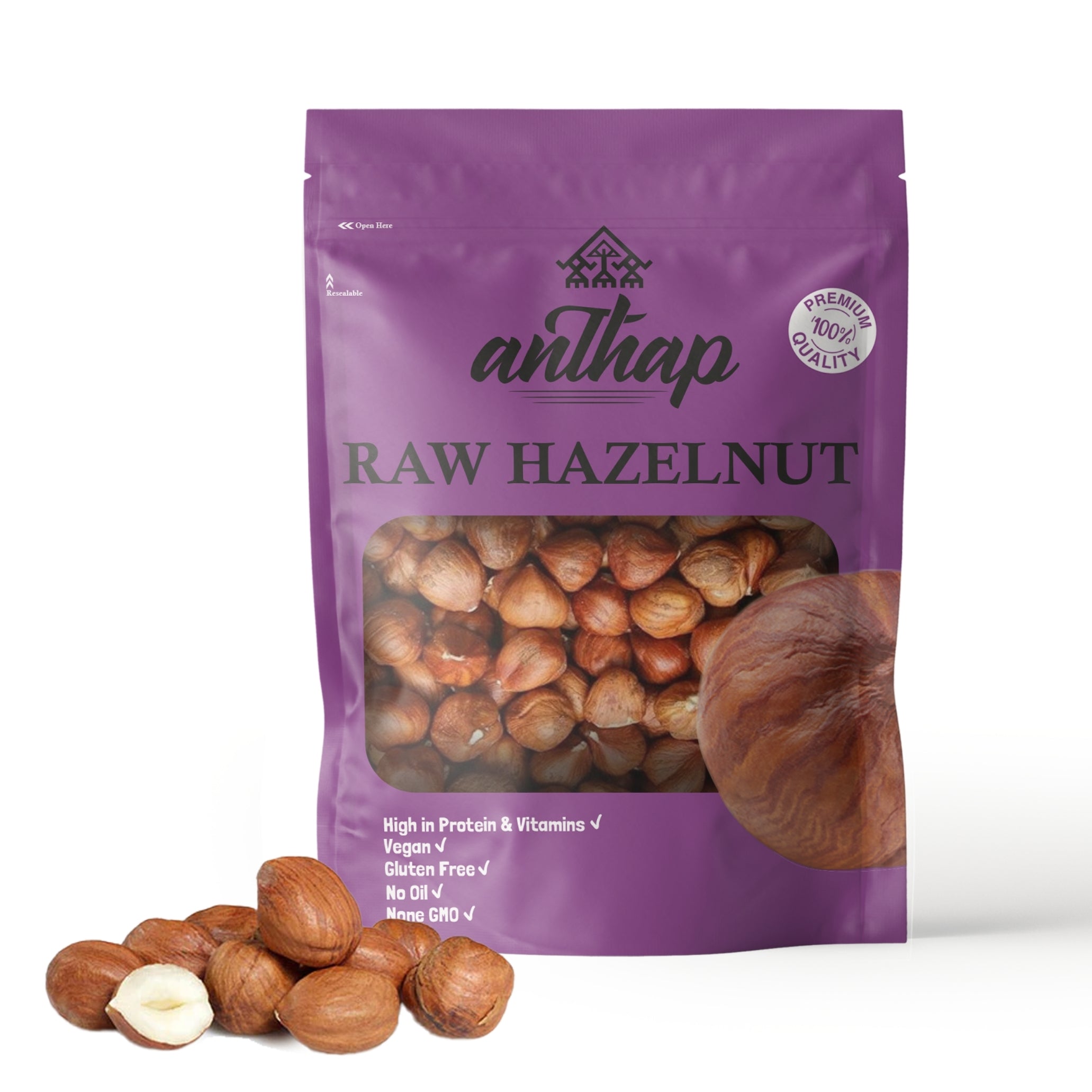 Anthap Raw Hazelnut