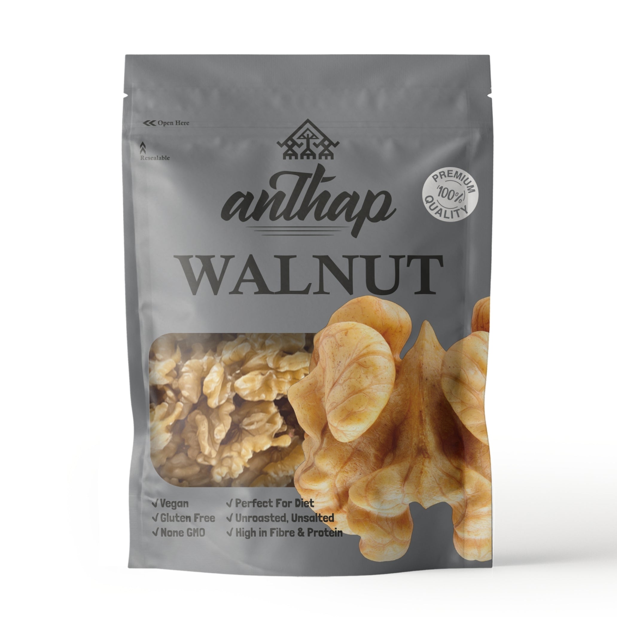 Anthap Walnut Halves Extra Light Premium Quality