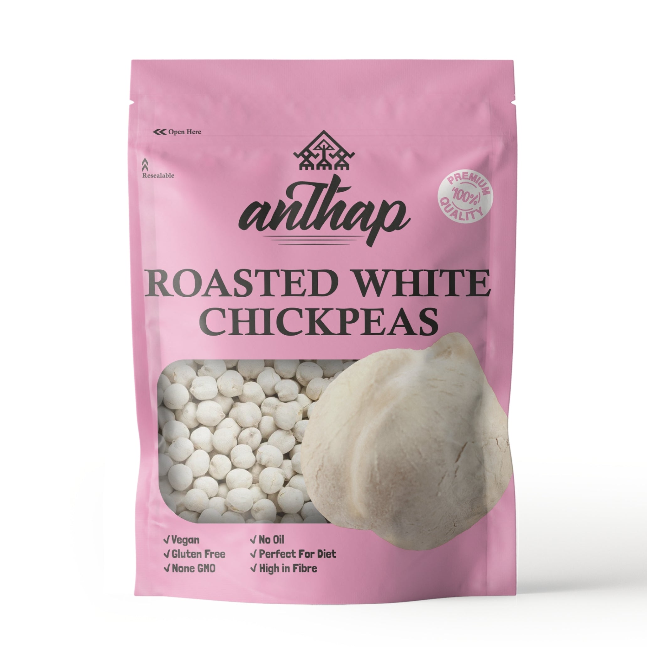 Anthap Roasted White Chickpeas