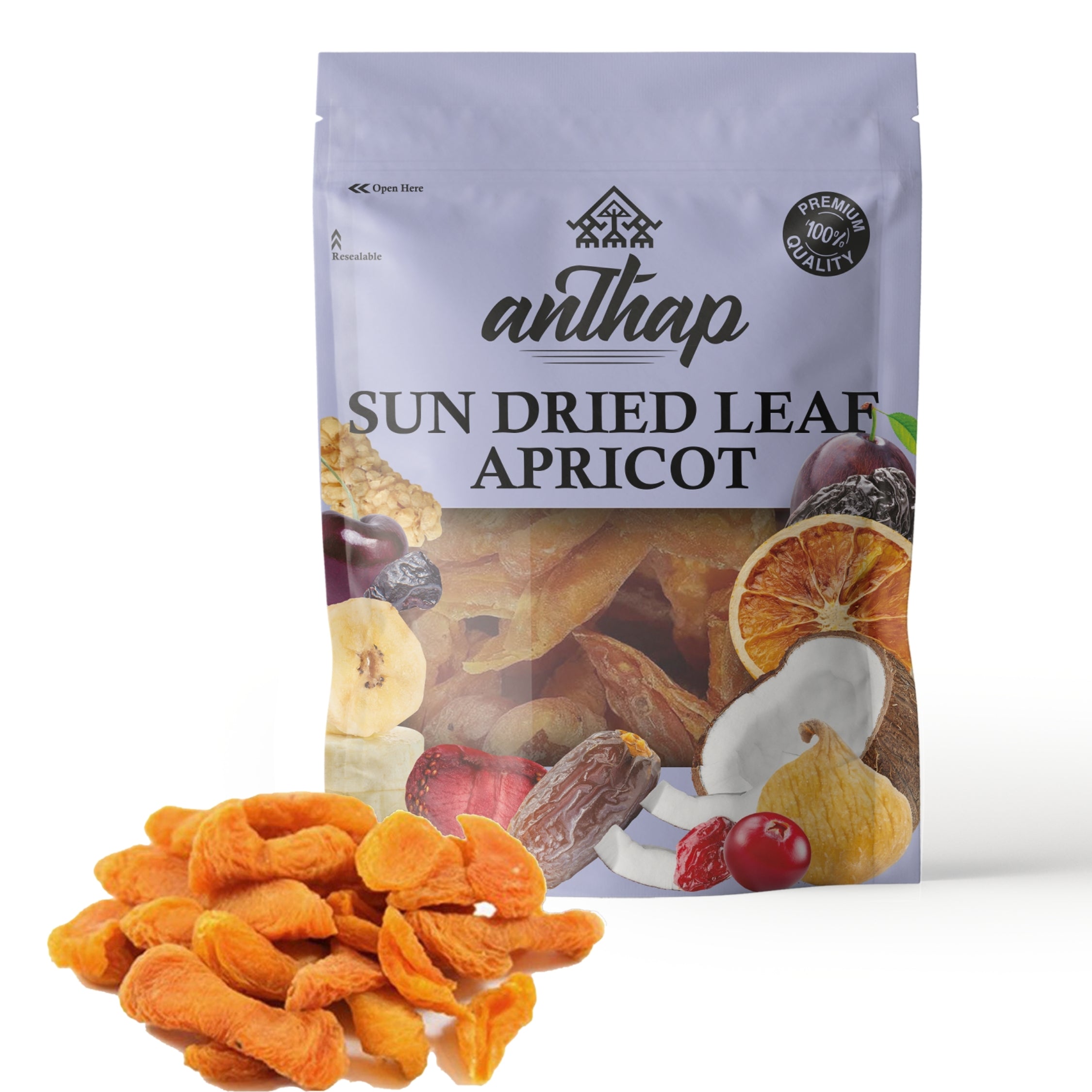 Anthap Sun Dried Leaf Apricot - Cir Kurusu Kayisi