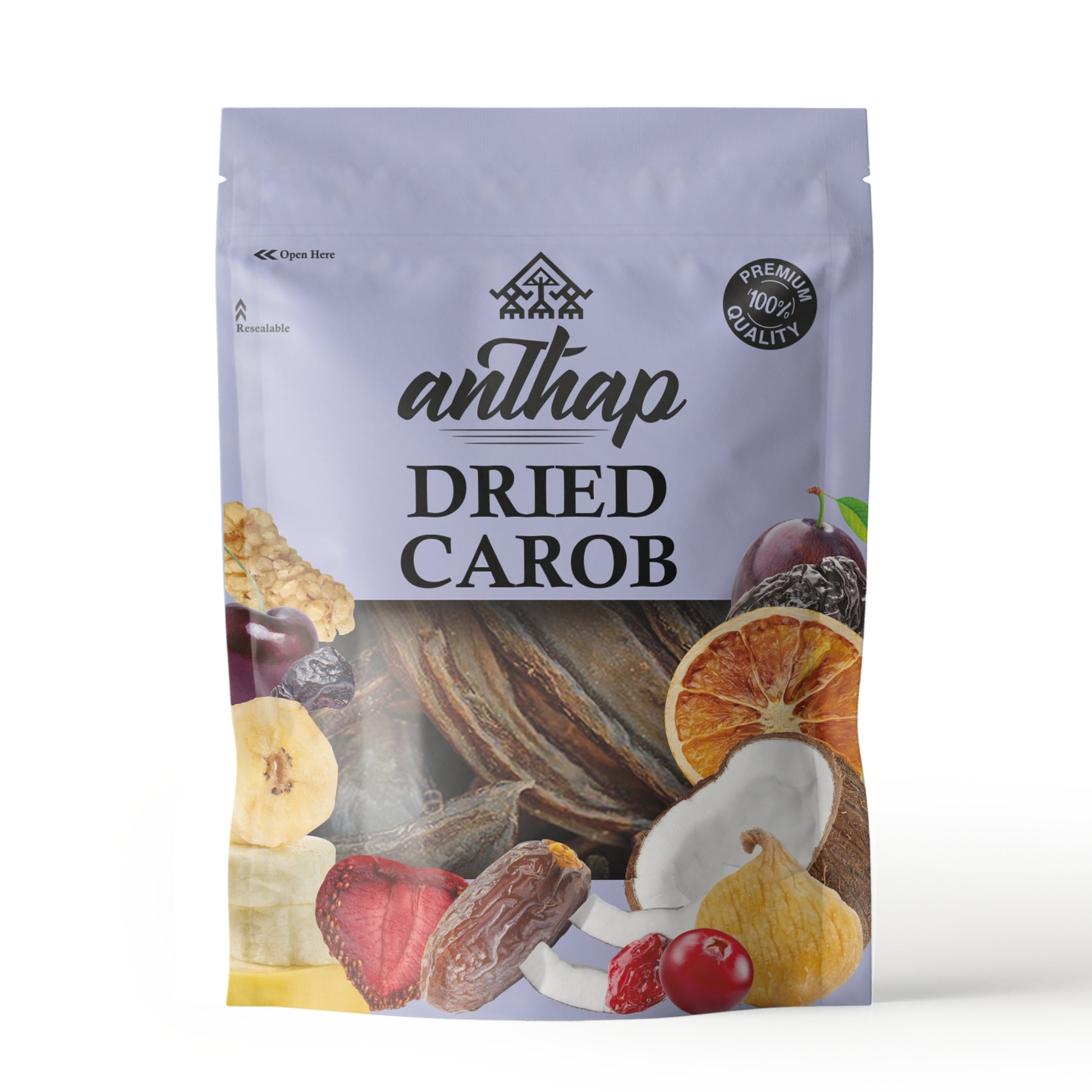 Anthap Natural Dried Whole Anthap Carob